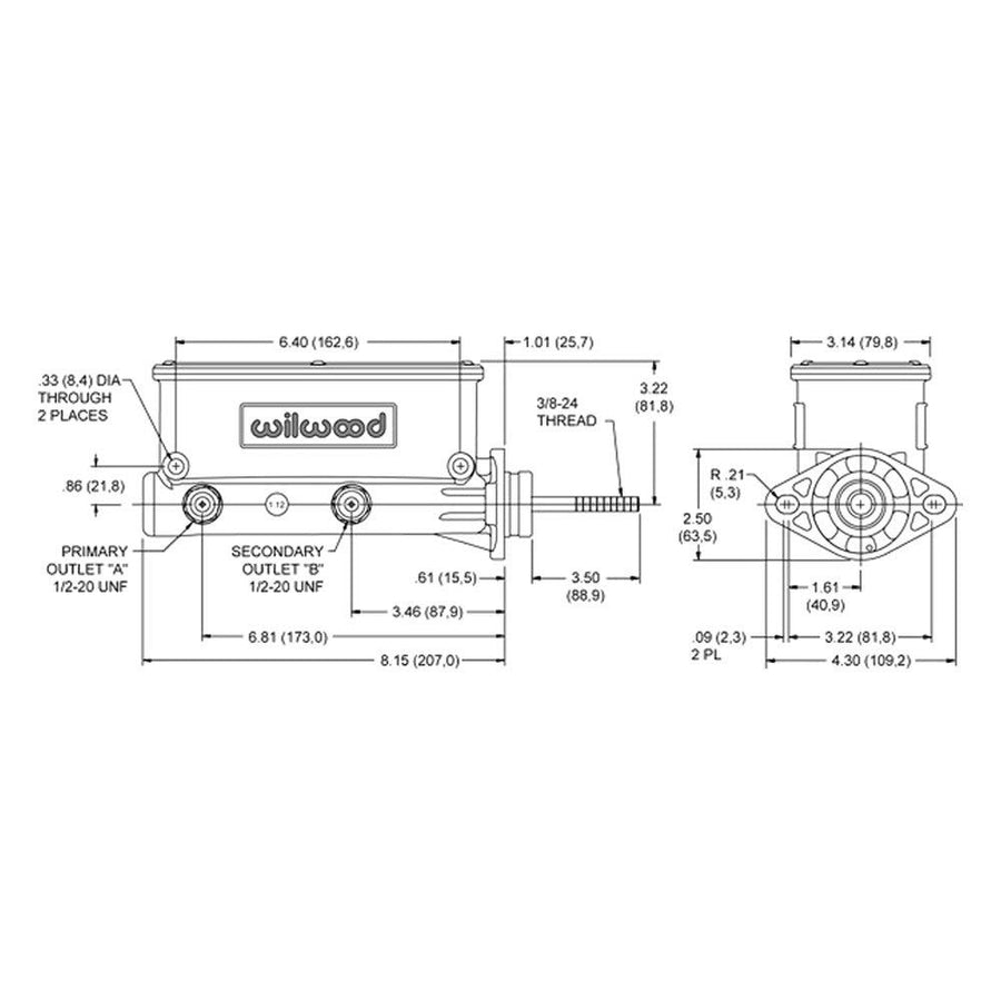 Master WILWOOD Cylinder