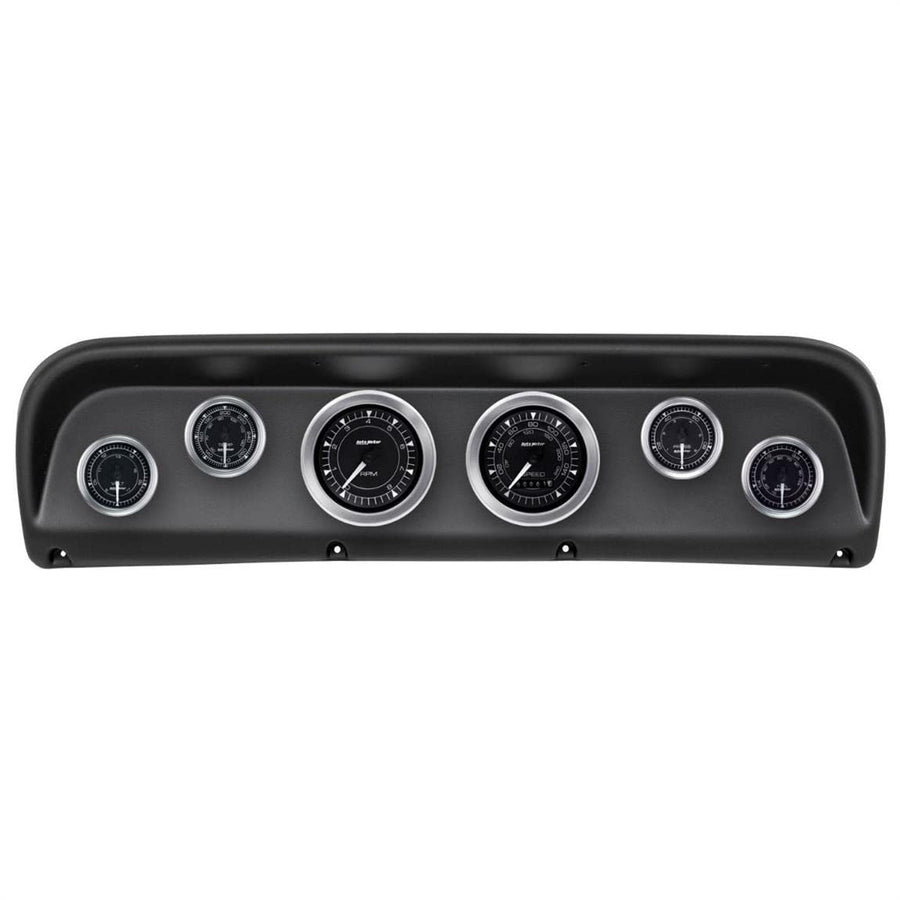 Gauge Kit AutoMeter 7018-CH, 6 Pc, Ford Truck 67-72, Tach/Mph/Fuel/Oilp/Wtmp/Volt, Chrono