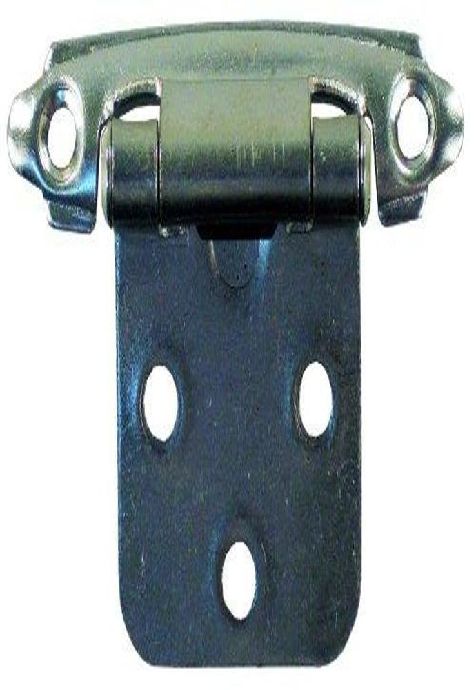 Self-Closing JR Products Flush Mount Hinge - Satin Nickel 70575