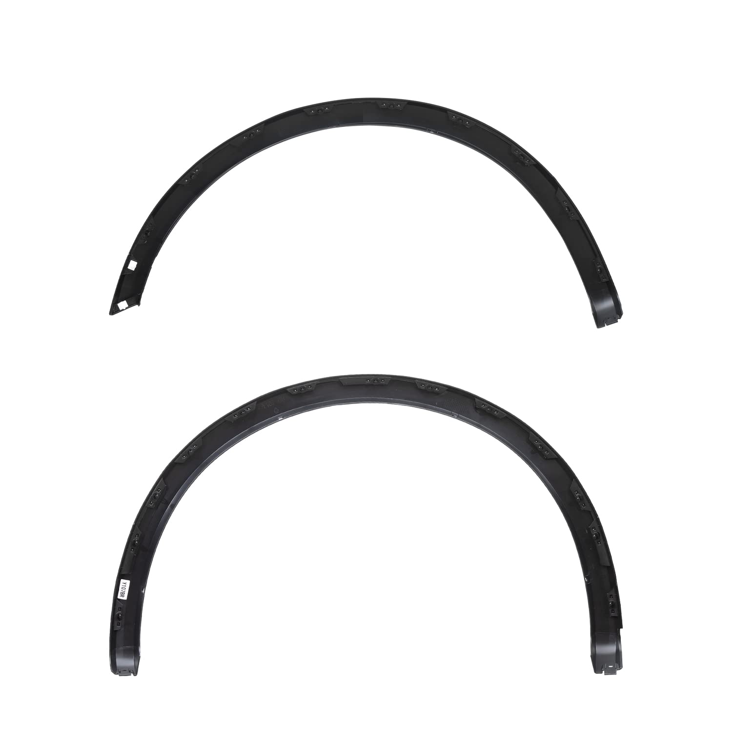 4PC Spec-D Tuning Front + Rear Factory Style Fender Flares Compatible with 2018-2020 Ford F150 F-150