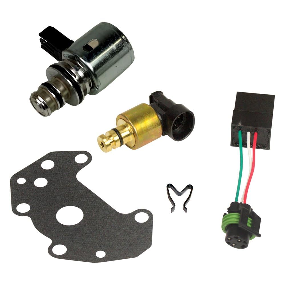 BD Diesel Transmission Valve Body Electronics Upgrade Kit 1060605; Incl. Pressure Transducer Adapter/Clip For Metal Transducer/Metal Pressure Transducer/Governor Body Gasket