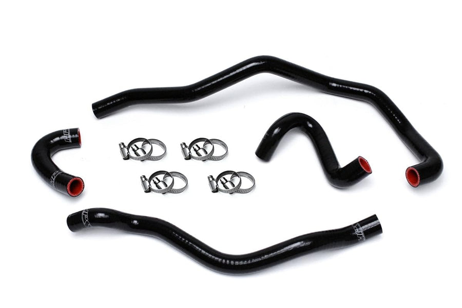 Black Silicone Heater Hose Kit HPS 57-1487-BLK Coolant