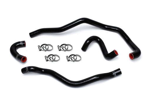 Black Silicone Heater Hose Kit HPS 57-1487-BLK Coolant
