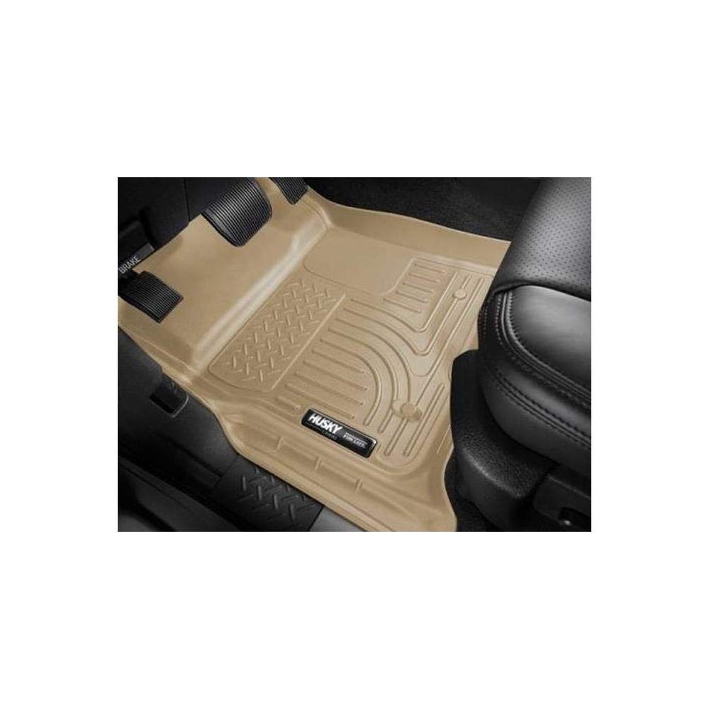 Weatherbeater Series Husky Liners 99601 - Custom Fit Front & 2nd Seat Floor Liners - Black