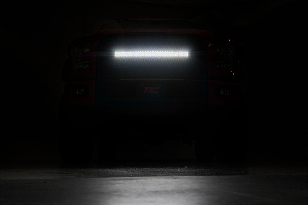 Mesh LED Grille Insert Rough Country for 2015-2017 Ford F-150 2WD/4WD - 70193