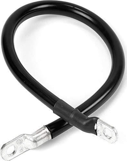 Service Kit WARN 98383 - Electric Winch Ground Cable, Black: 2 Gauge, 16" Length