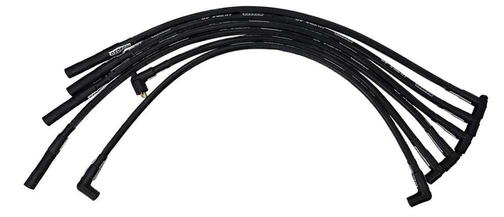 Ultra 40 Moroso 73859 Black Sleeved 8.65mm Spark Plug Wires