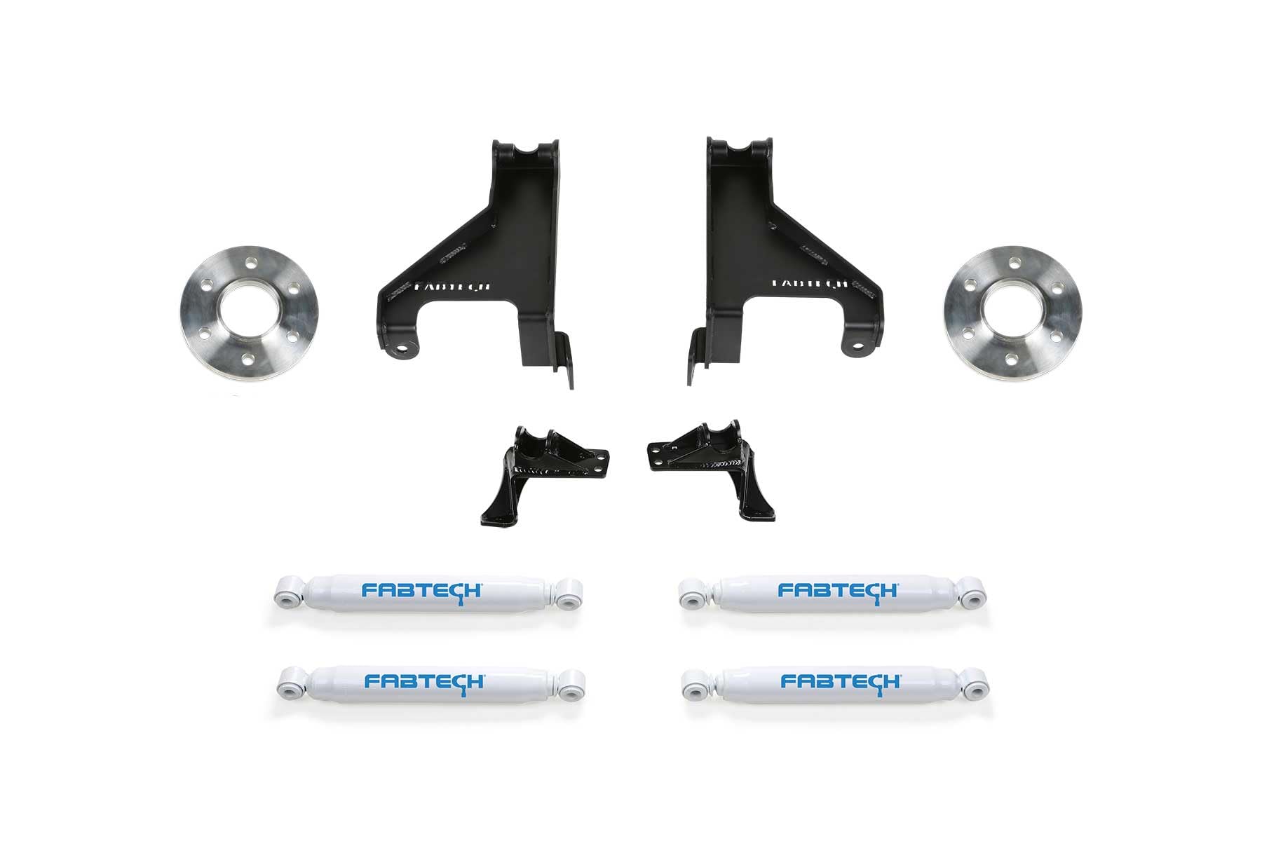 Fabtech Shock AUX Kit with PERF SHKS 2015-21 SPRINTER 3500 4WD K9012