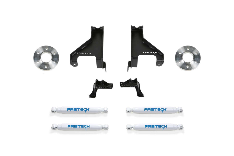 Fabtech Shock AUX Kit with PERF SHKS 2015-21 SPRINTER 3500 4WD K9012