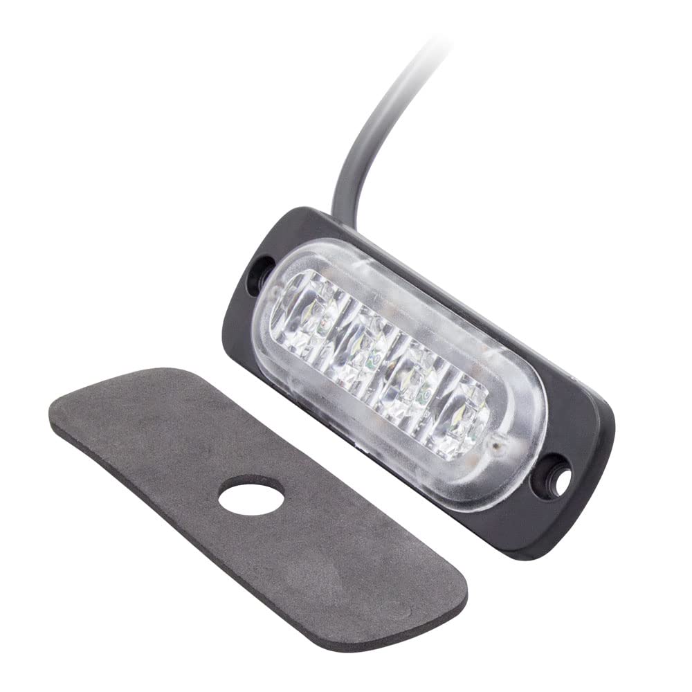 Lite Heise Marker Lights (4) 1.5 Watt - Amber - Municipality Series (HE-MULTE-4A)