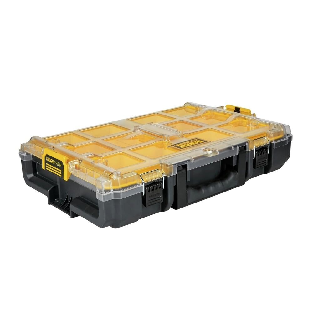 DEWALT Tool Organizer ToughSystem, 2.0 Full-Size, 10 Compartments (DWST08040)