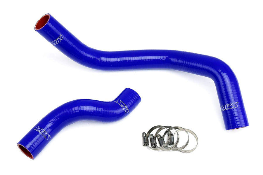 Blue HPS 57-1045-BLUE Silicone Radiator Coolant Hose Kit