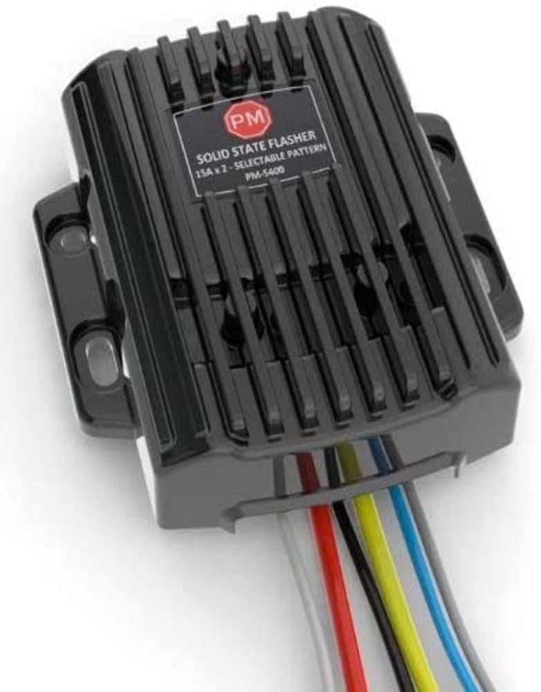Dual-Circuit Peterson Flasher w Selecable Patterns - 5400