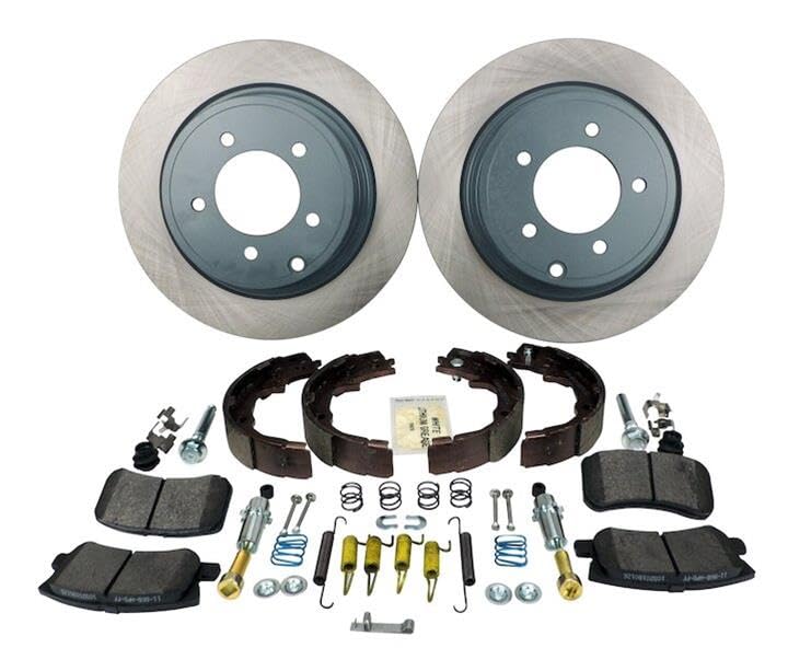 Disc Brake Pad and Rotor Kit Crown