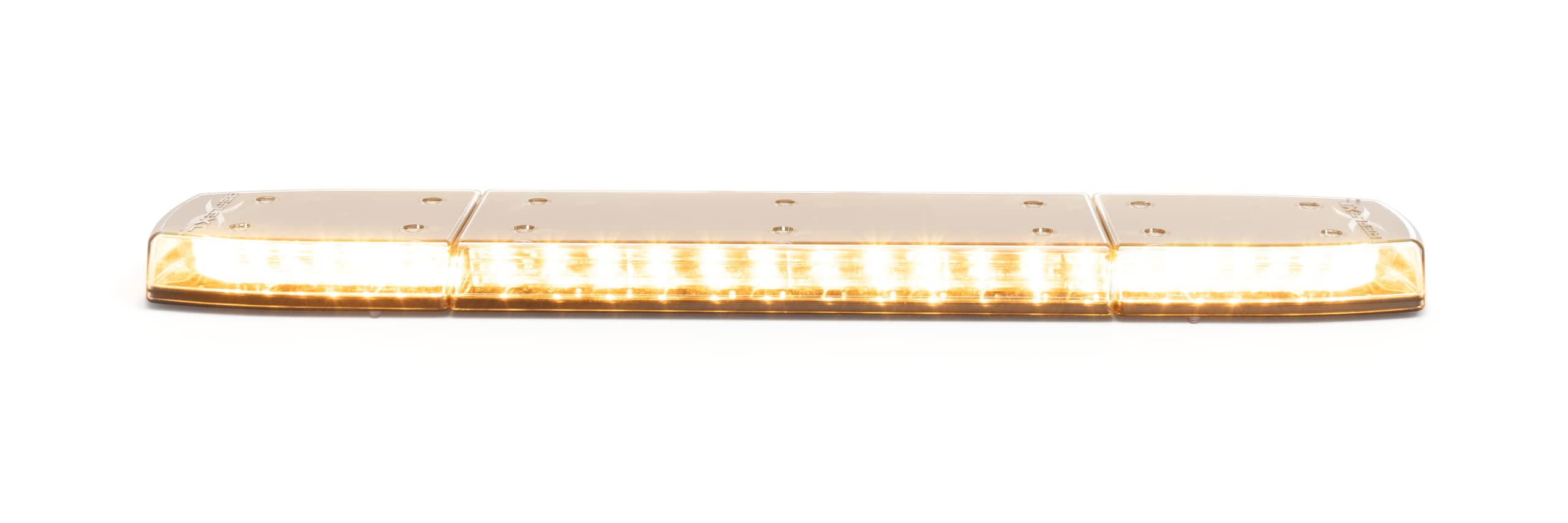 ECCO 24 Inch LED Light Bar Single Row Flood Beam Amber 79W Off Road Lights for Trucks Commercial Vehicles, 5 Year Warranty