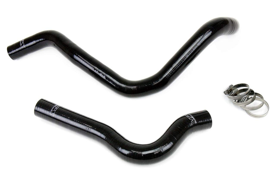 Black HPS Performance 57-1019-BLK Silicone Radiator Hose Kit Coolant Compatible for Honda 1992-2000 Civic with B16 Honda 1999-2000 Civic Si Honda 1993-1997 Del Sol DOHC VTEC B16 Acura 1994-2001