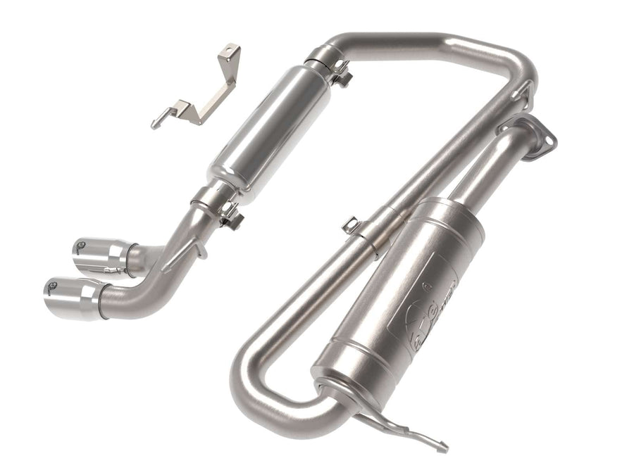 aFe 2-1/4in. 304 SS Cat-Back Exhaust w/Polished Tip for 18-21 Suzuki Jimny