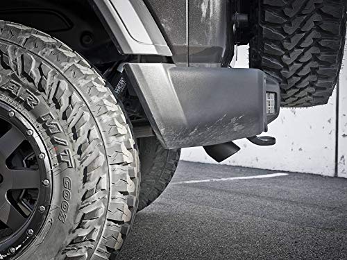 MACH Force-Xp aFe Power Axle-Back Exhaust System w/Black Tip 49-48070-1B