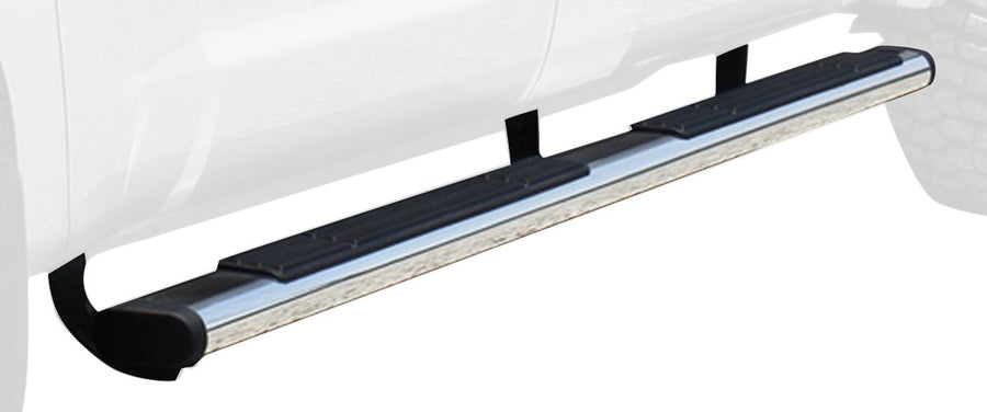 Go Rhino 6" Sidesteps & Brackets OE Xtreme | Stainless Steel, Polished | 686403580PS | Fits 2015-2024 Chevrolet Colorado & GMC Canyon Crew Cab Pickup