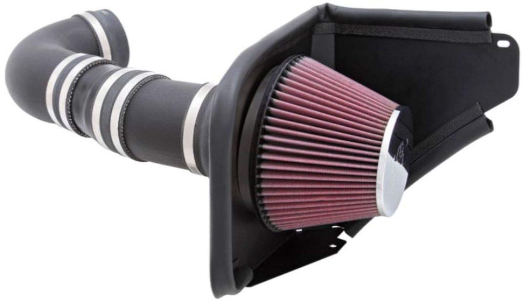 K&N Cold Air Intake Kit: Guaranteed to Increase Horsepower up to 10HP & Increase Acceleration, Engine Growl: Compatible with 6.0/6.2L, V8, 2014-2017 Chevy SS and 2008-2009 Pontiac G8, 63-3071