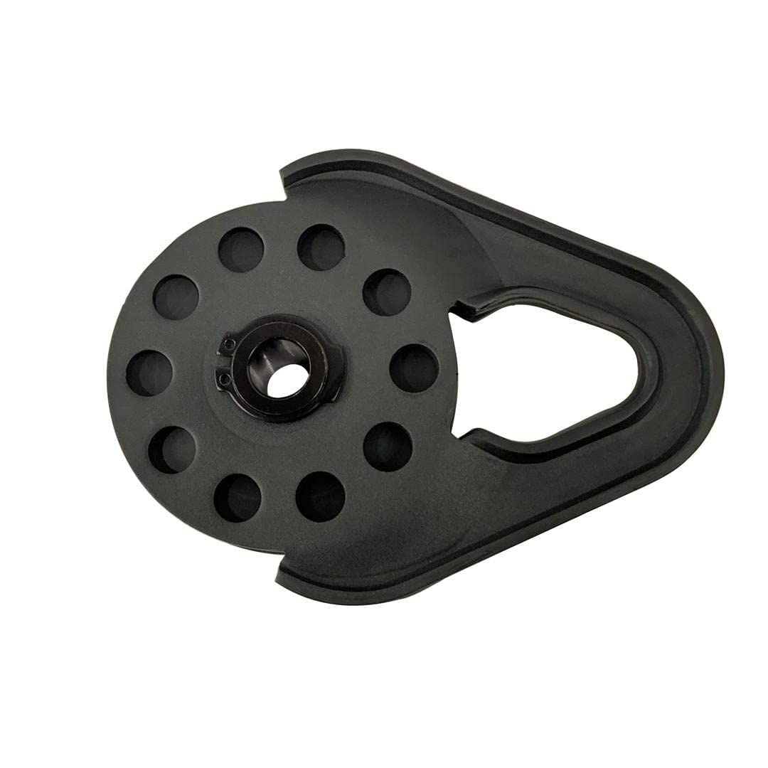 Heavy Duty Overland Vehicle Systems Snatch Block 20,000lb - Universal for use with Truck, SUV, Tractor, ATV, or UTV - 20,000lb Working Load and 40,000lb Breaking Strength