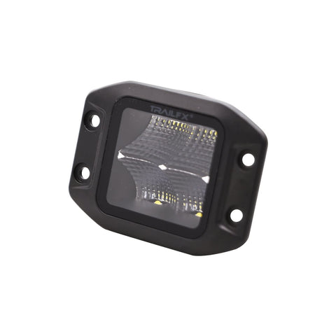Blacked-Out Trailfx 3 Inch Flush Mount Cube LED