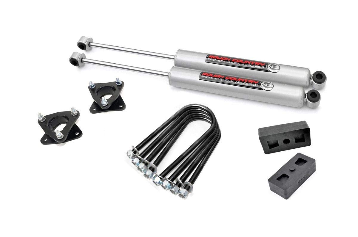 2.5" Rough Country Lift Kit w/N3 Shocks for 2006-2008 Ram 1500 4WD - 39530