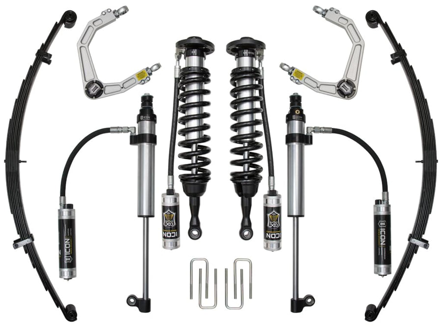 1-3" Lift ICON Stage 9 Suspension System, Billet UCA, Compatible with 2007-21 Toyota Tundra, K53029