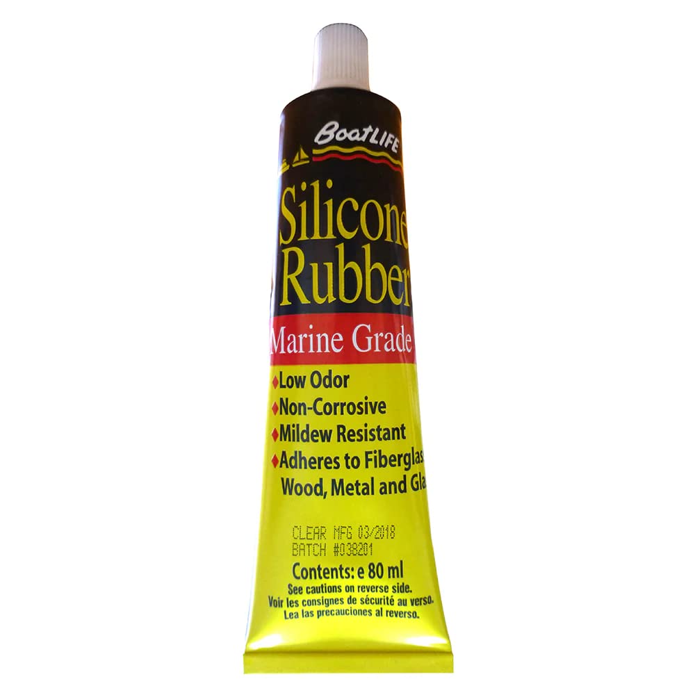 Silicone BoatLIFE Tube, 2.8 Fluid Ounce, Black