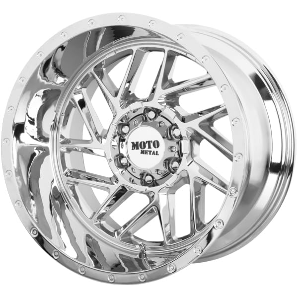 MO985 Moto Metal 16X8 6X120 CHROME -6MM - MO98568077206N