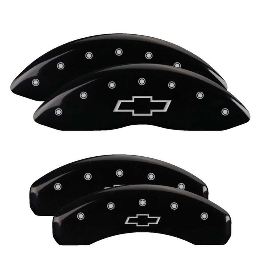 Caliper Covers Chevrolet 14252Sbowbk: Black, Bowtie/Bowtie