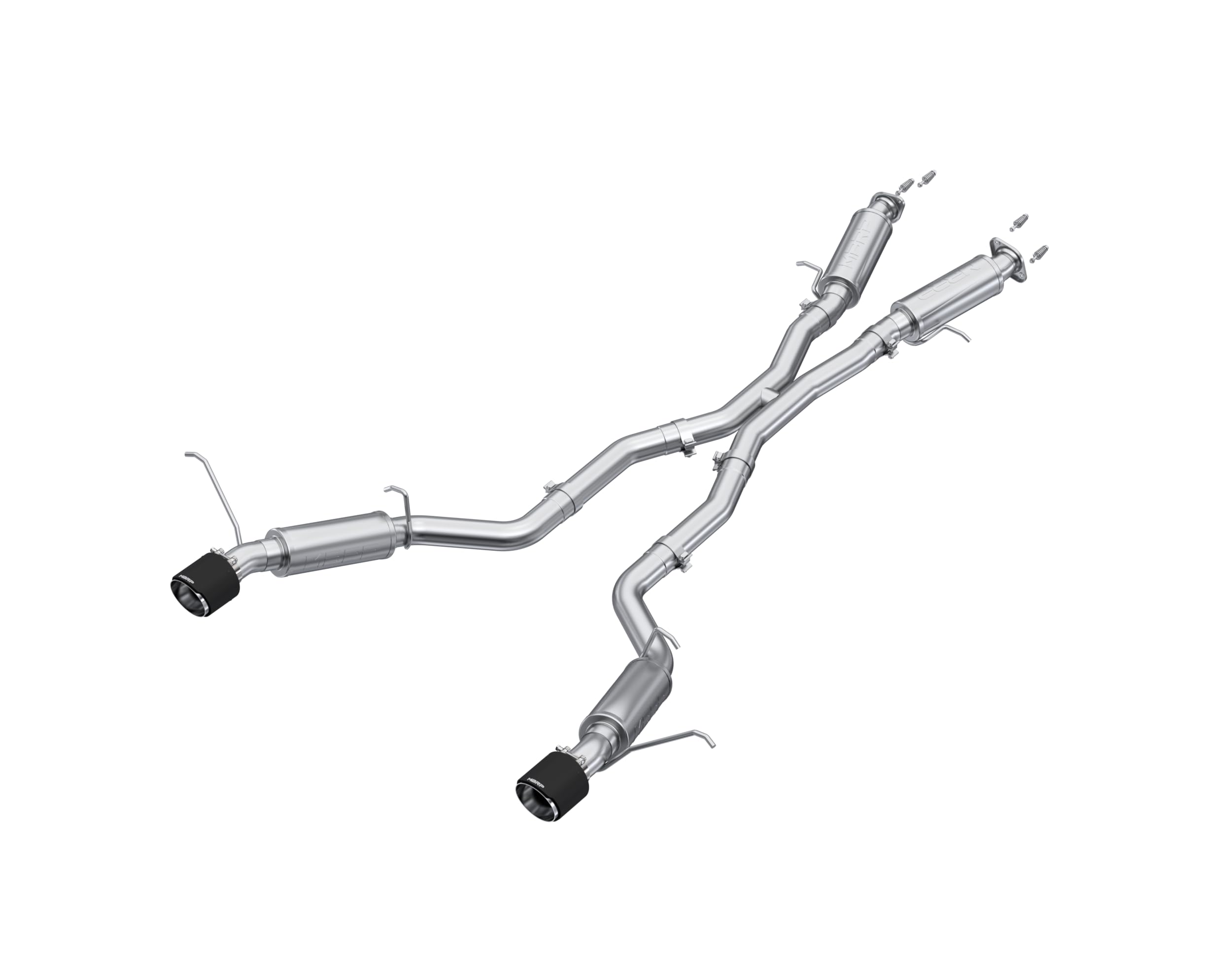 Jeep Grand Cherokee SRT 2012+ MBRP 6.4L 3in Dual Rear Exit T304SS Catback Exhaust - CF Tips