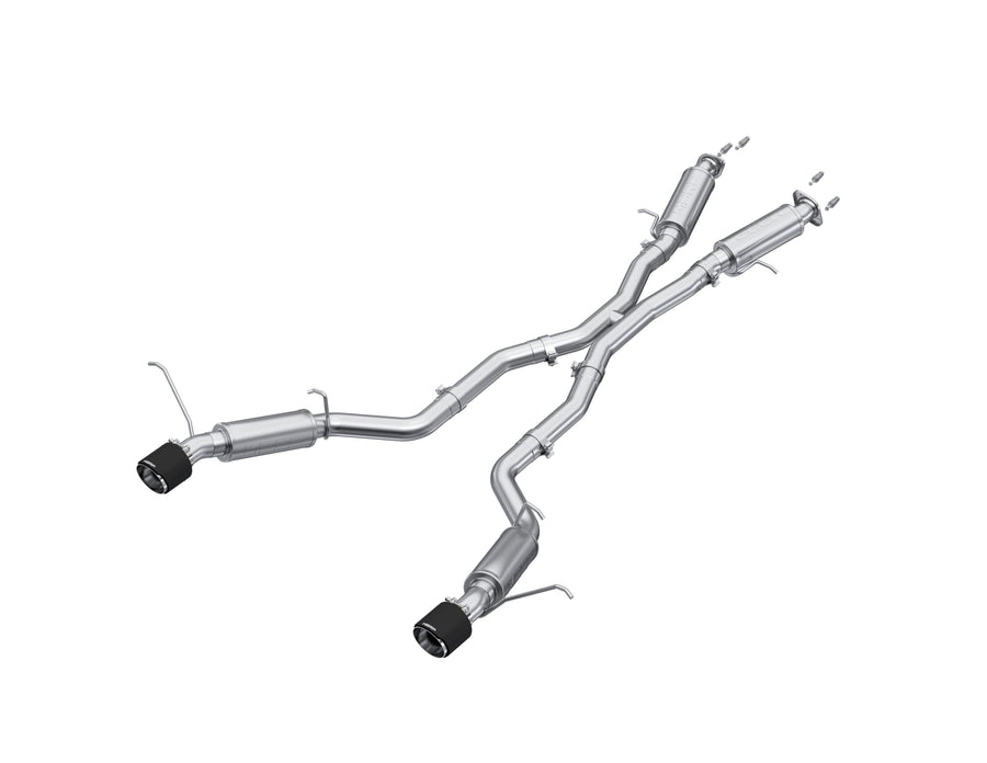 Jeep Grand Cherokee SRT 2012+ MBRP 6.4L 3in Dual Rear Exit T304SS Catback Exhaust - CF Tips