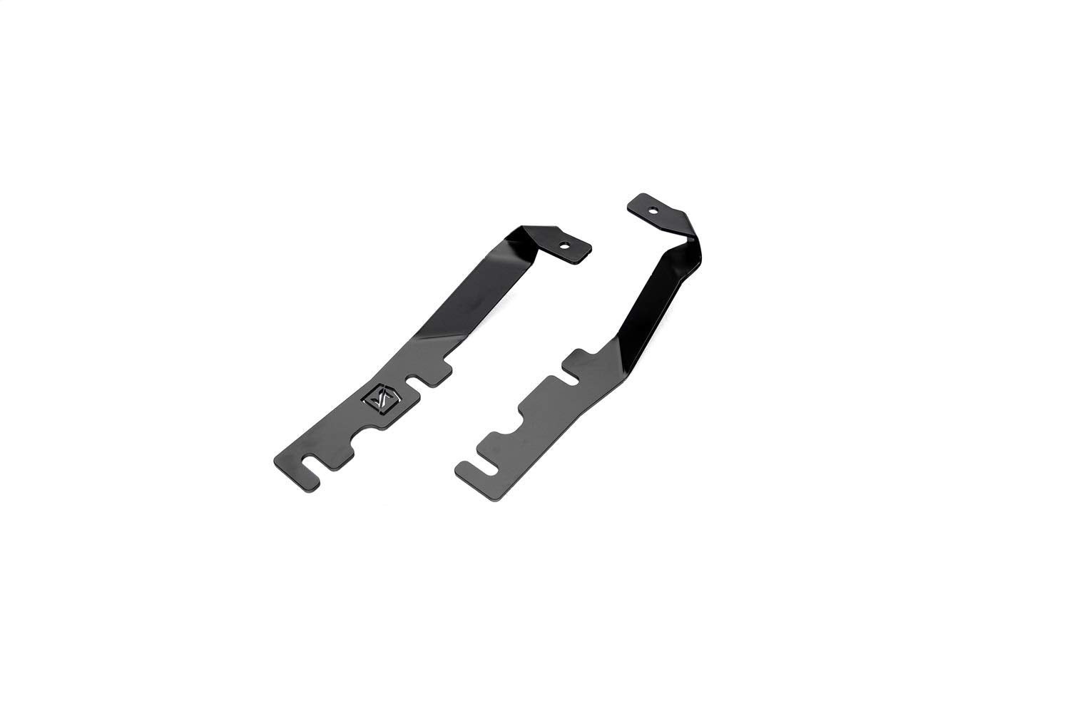 ZROADZ LED Kit Ditch Hood Hinge - Compatible w/ 2019-2022 Ram Rebel - Incl. (2) 3 Inch LED Pod Lights - Mild Steel Gloss Black Finish - Bolt-On Easy Installation - PN #Z364721-KIT2