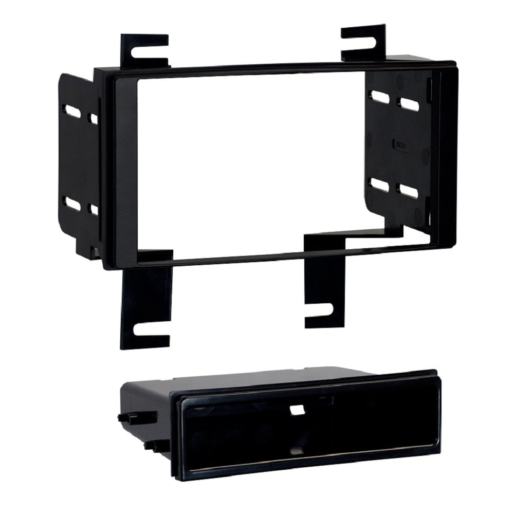 Metra Electronics Single/Double DIN 99-7616 Installation Kit for Select 2012-UP Nissan Rogue Vehicles,Black