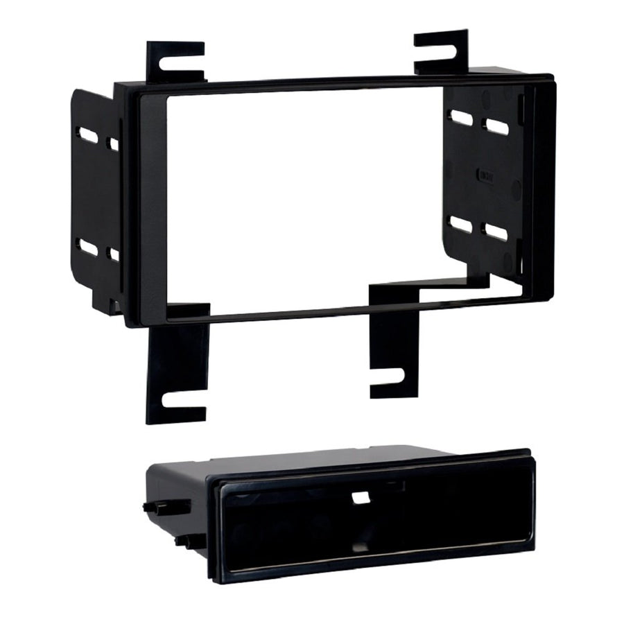 Metra Electronics Single/Double DIN 99-7616 Installation Kit for Select 2012-UP Nissan Rogue Vehicles,Black