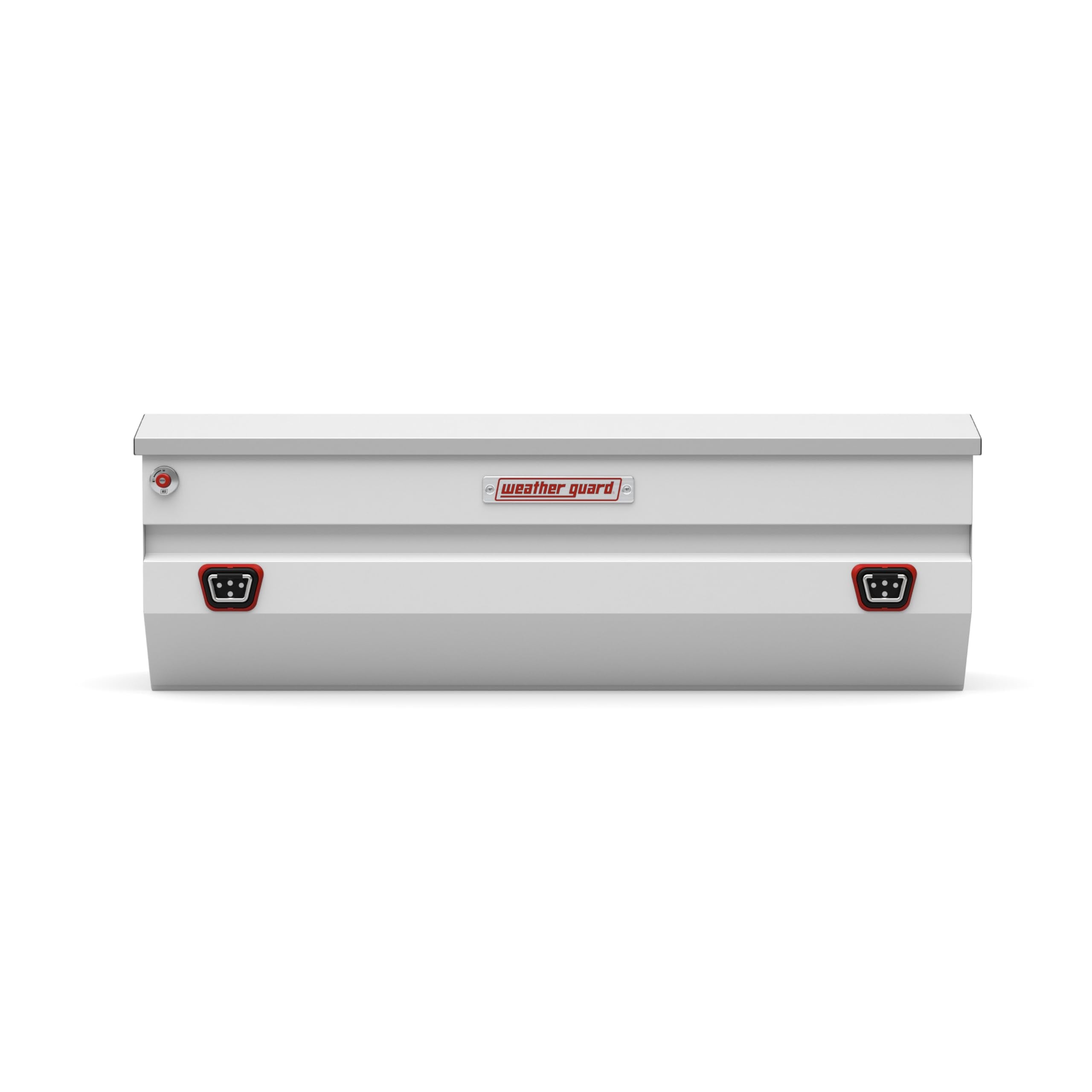 Steel Weather Guard All-Purpose Truck Tool Chest 635-3-04, Fits Full Size Trucks, 10.0 cu ft Storage Capacity (White)