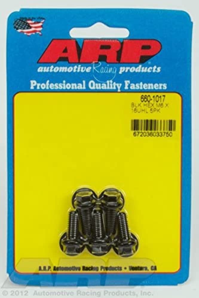 Hex Bolt ARP 660-1017, M6 x 1.00", Pack of 5