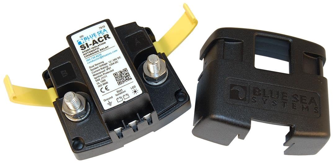 7610-BSS Blue Sea - Solenoid SI Series 120A 12/24V ACR (10EA)