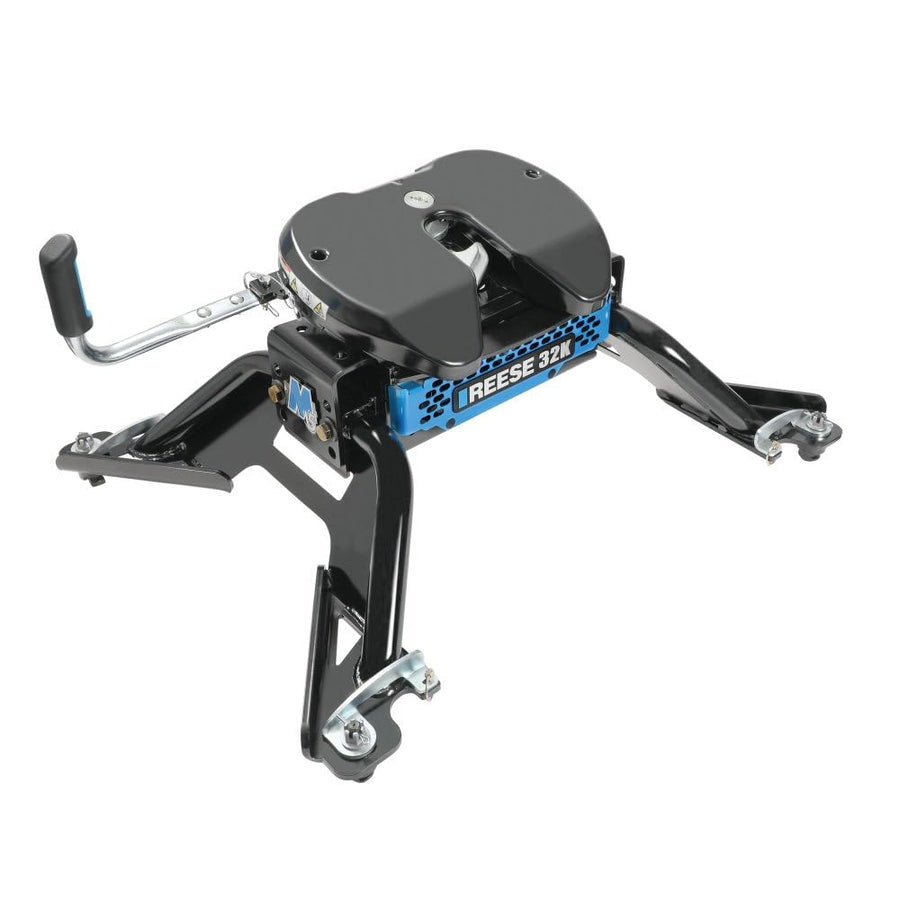 30950 Reese M5 Fifth Wheel Trailer Hitch Kit, 32,000 lbs. Capacity, Talon Jaw, Complete System Includes Hitch Head Assembly, Center Section and Leg Kit, Compatible with RAM OE Prep Package