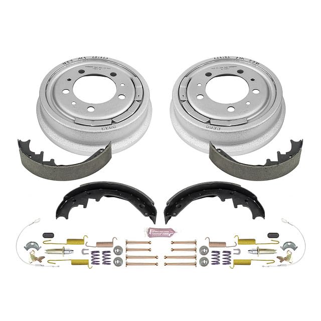 Power Stop KOE15277DK Rear Replacement Brake Kit-OE Brake Drums & Ceramic Brake Pads Autospecialty