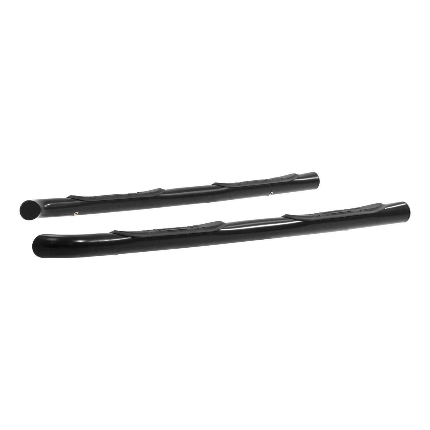 3-Inch Round Black Steel ARIES Nerf Bars, No-Drill, Fits Select Ford Escape, Mazda Tribute