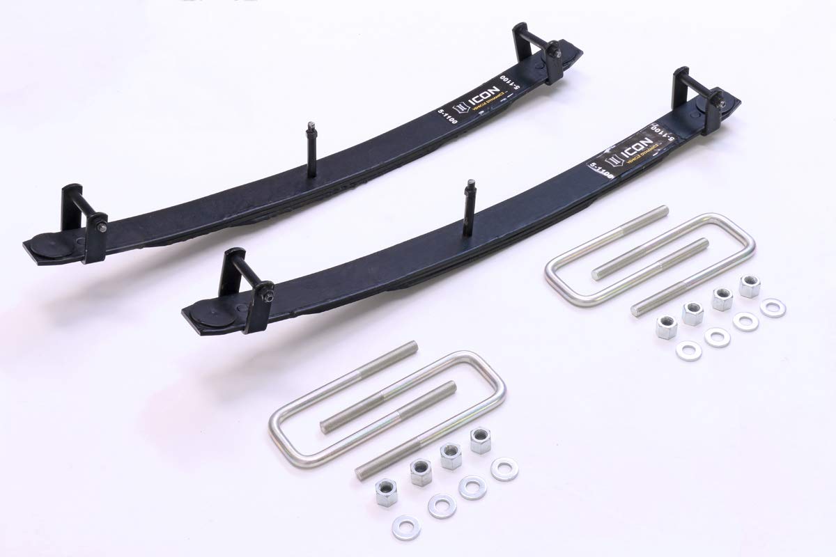 1.5" Lift ICON Add-A-Leaf Kit, Compatible with 1996-Up Toyota Tacoma/00-06 Tundra, 51100