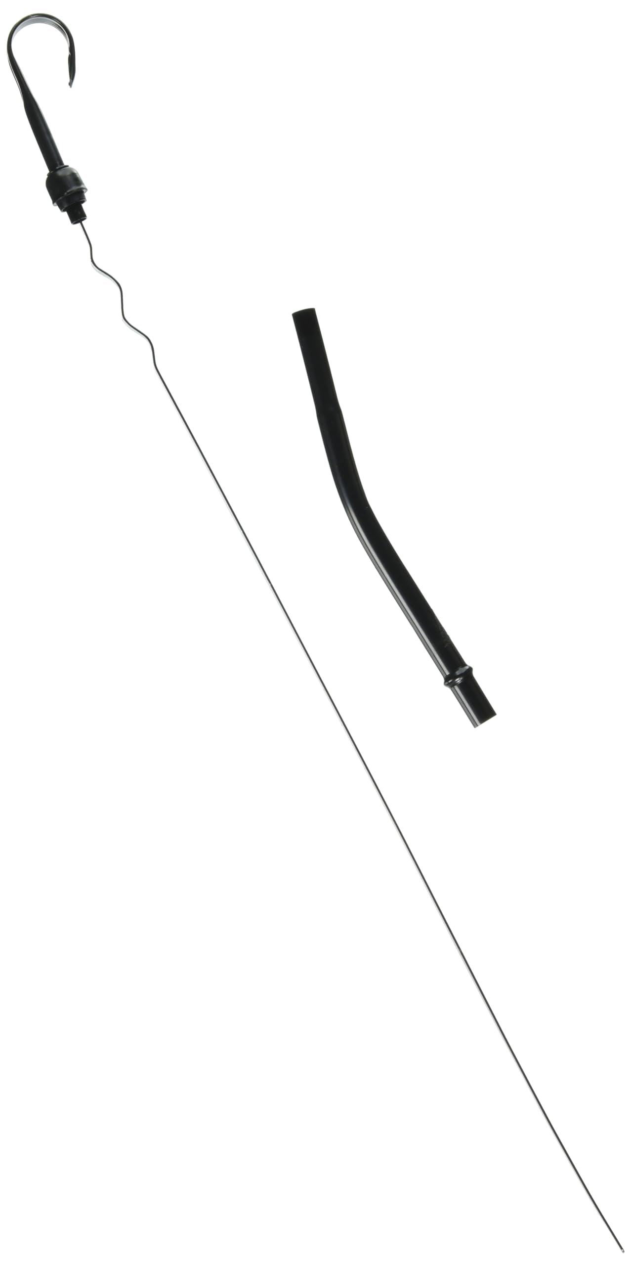 55-79 SB CHEV BLACK ENGINE DIPSTICK - TRANS-DAPT PERFORMANCE (4956)