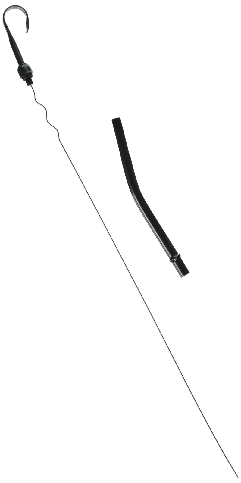 55-79 SB CHEV BLACK ENGINE DIPSTICK - TRANS-DAPT PERFORMANCE (4956)