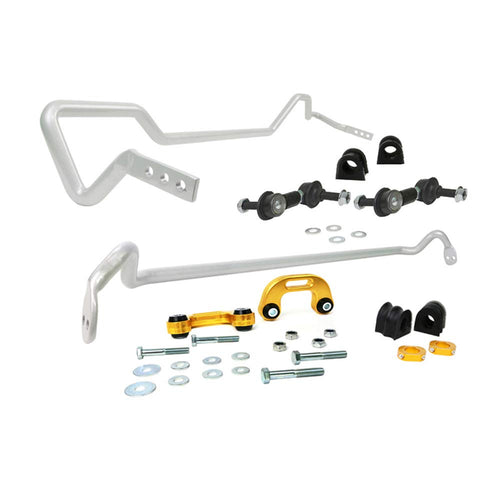 Whiteline Front and Rear Suspension Stabilizer Bar Kit BSK007 Compatible with Subaru 04-07 Impreza, Subaru 06-07 Impreza, Subaru 06-07 Impreza