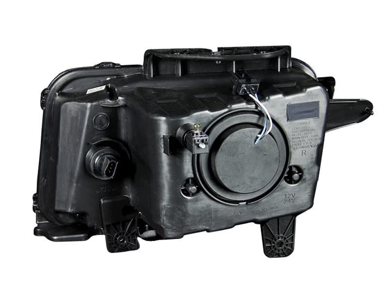 Projector Headlight Set ANZO USA w/CCFL Halo-Chrome 121311