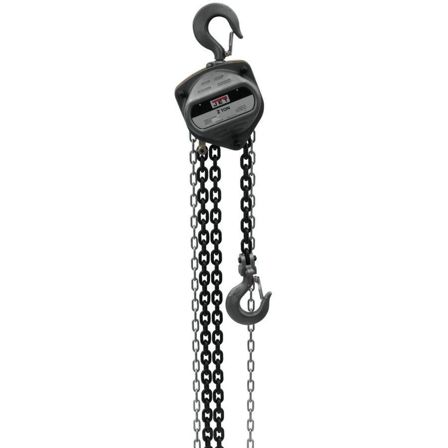 2-Ton JET Hand Chain Hoist, 10' Lift (Model S90-200-10)