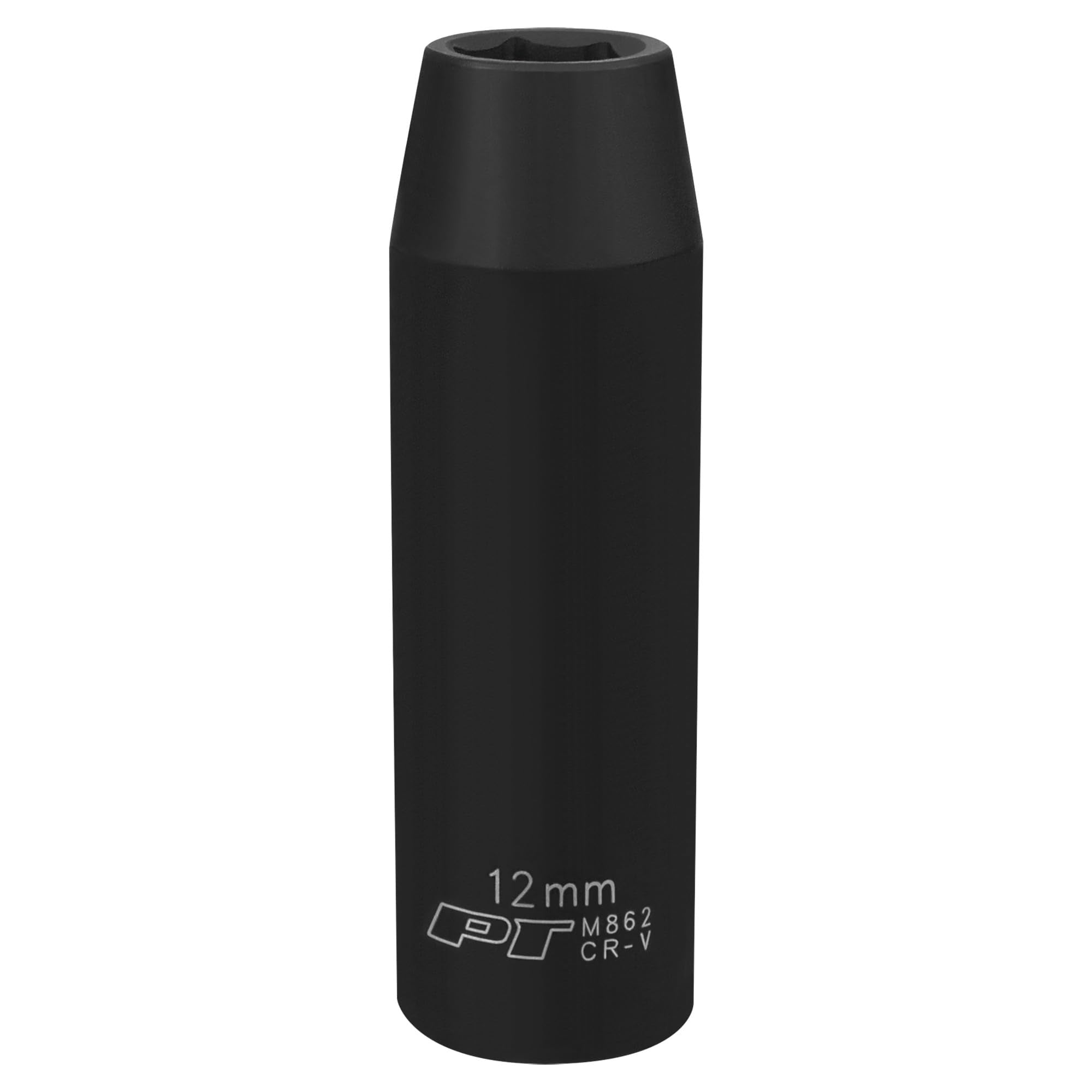 M862 Performance Tool 1/2 Drive 6pt Impact Socket, 12mm - Heavy Duty Socket for High Torque Applications and Professional Use