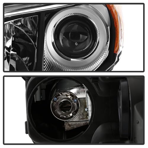 Toyota RAV4 13-15 Spyder (OE) Halogen Headlights - Low Beam-HB3(Not Included) ; High Beam-HB3(Not Included) ; Signal-WY21W(Not Included) - OE Chrome